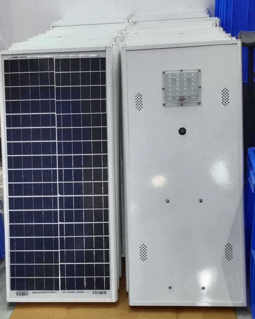 Solar All in One Integrated Street Lights Manufacturer 6W to 60W