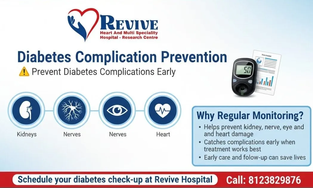 Prevent Diabetes Complications Early – Revive Diabetes Care, Hebbal Mysore