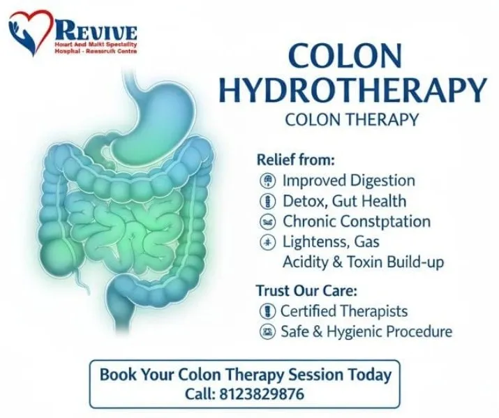 Colon Hydrotherapy in Mysore | Safe Colon Therapy – Revive Hospital Hebbal, Mysore