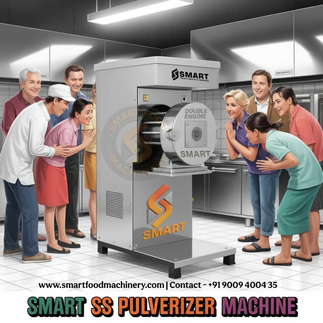 SS Pulverizer Machine in Mumbai | Smart Food Machinery in Maharashtra