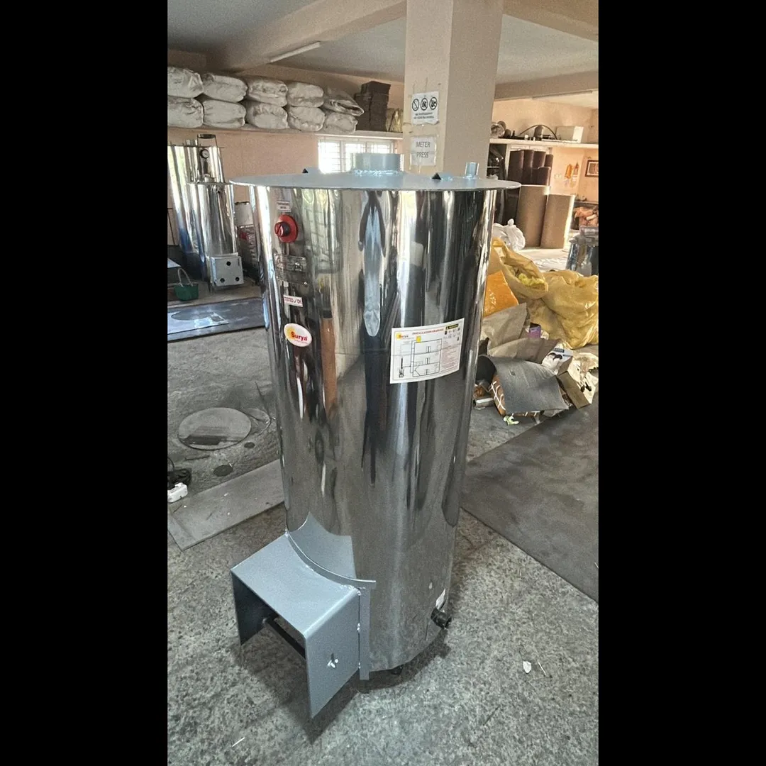 One of the biggest advantages of the Surya Wood Fire Water Boiler is its ability to operate complete...