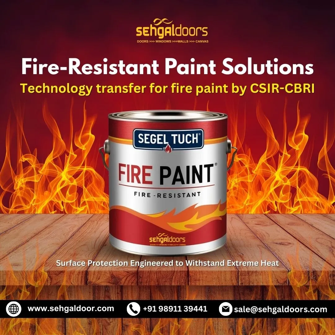 Sehgal Doors' Segel Tuch Fire Paint manufacturer in India