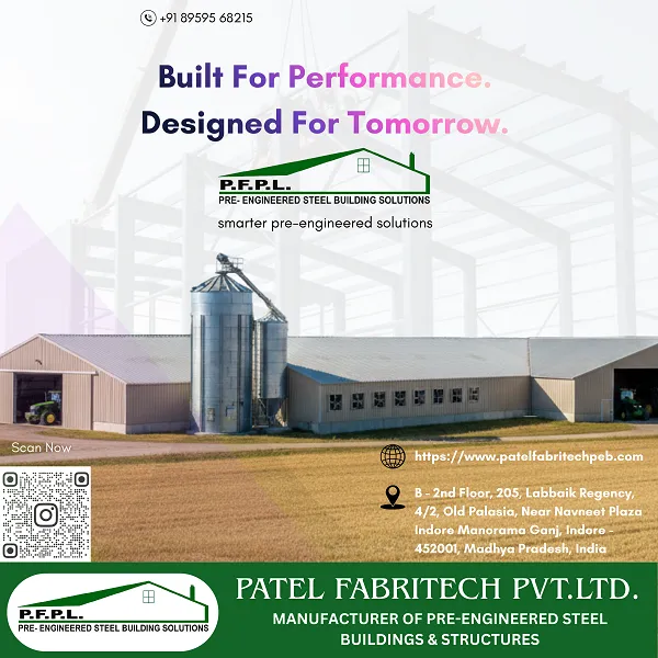 Leading Steel Shed Buildings Manufacturer in Indore – Patel Fabritech Pvt. Ltd.