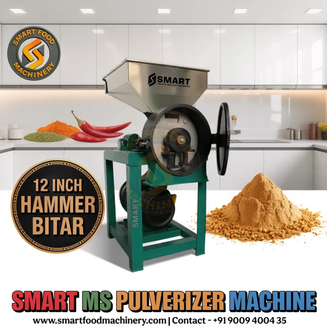 MS Hammer Biter Pulverizer Machine in Jalna | Smart Food Machinery in Maharashtra