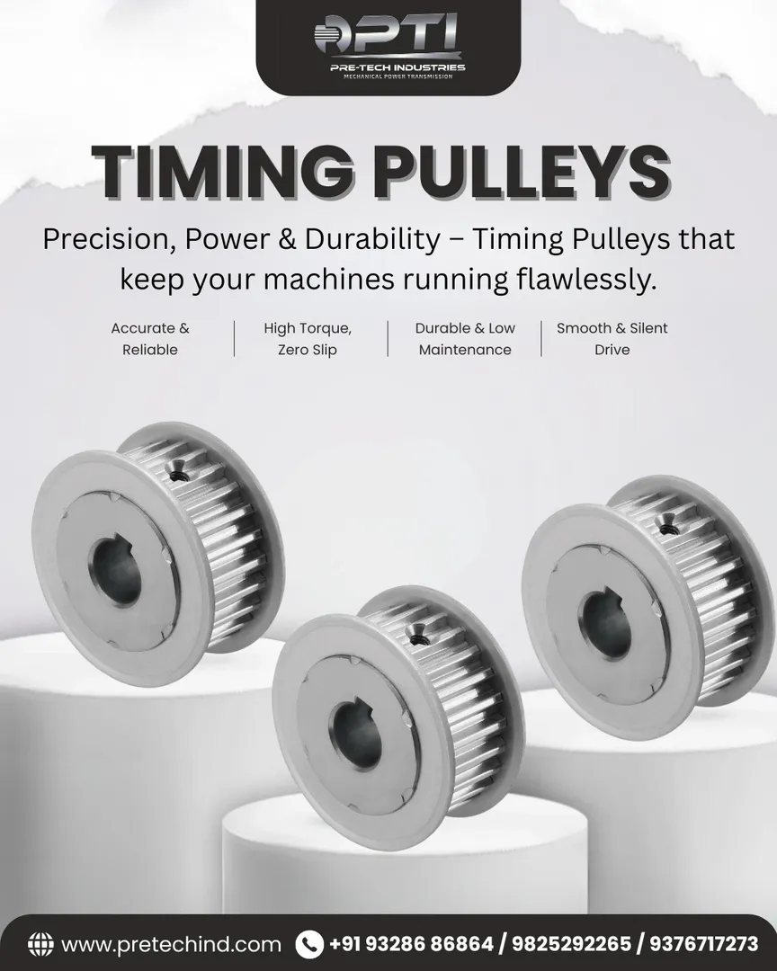 Timing Pulley Manufacturer in India.