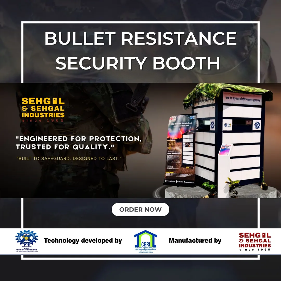 Bullet Resistant Security Booth Manufacturer in India