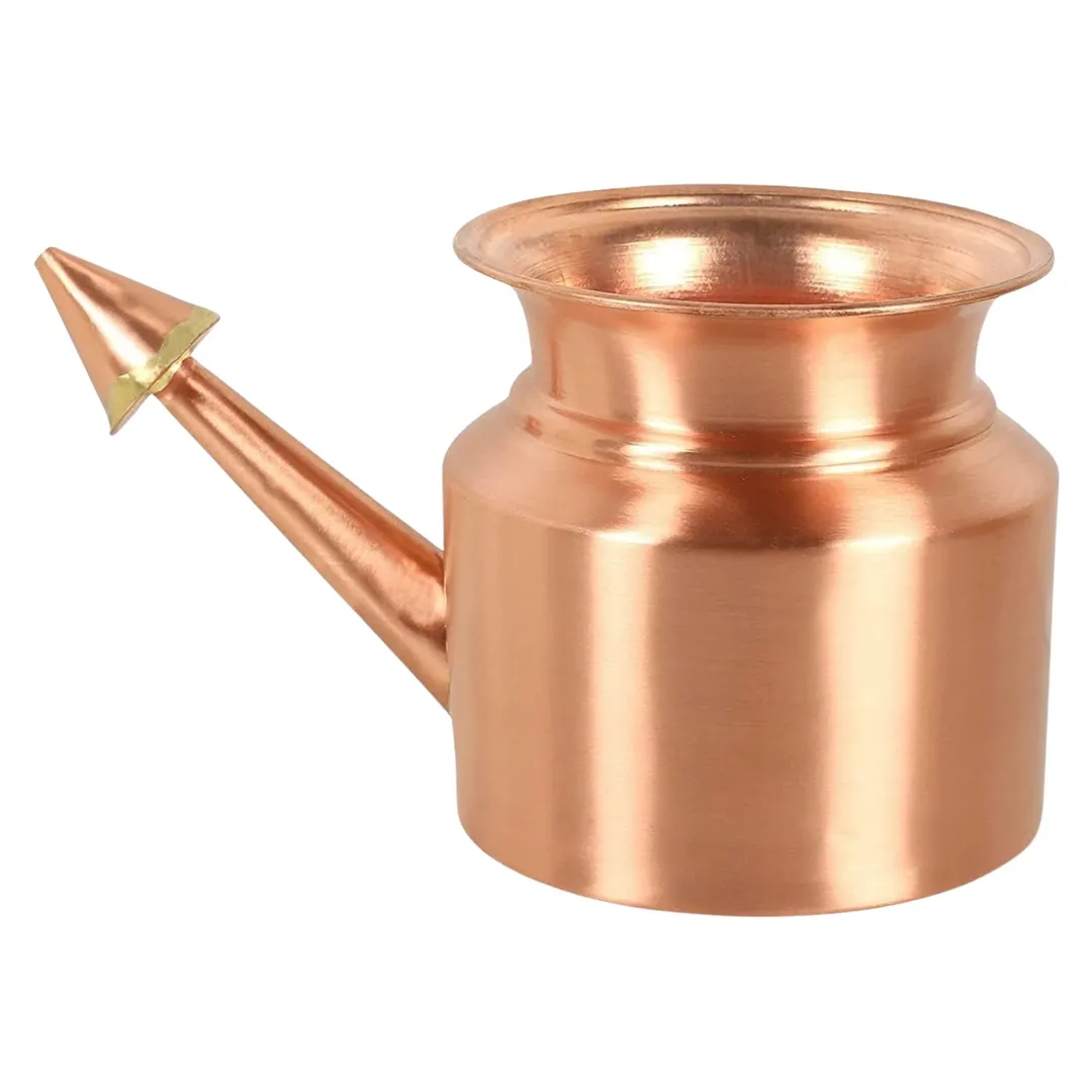 Copper Neti Pot For Nasal Cleansing