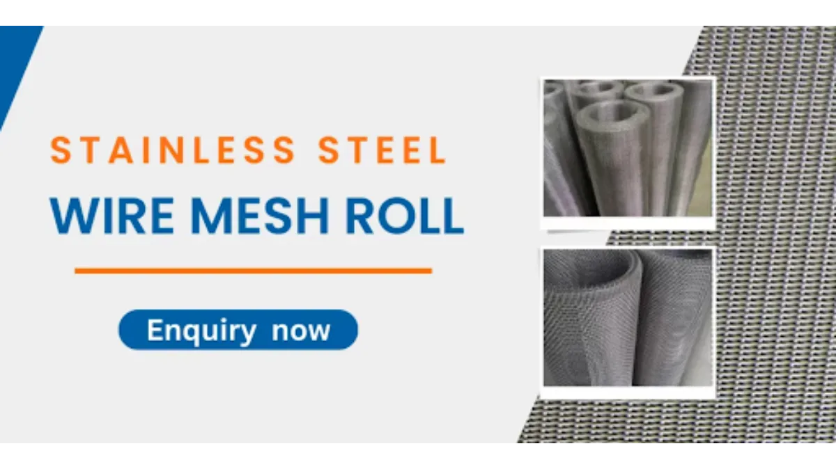 Stainless Steel Wire Mesh Roll Supplier in Gurgaon Long Lasting Protection