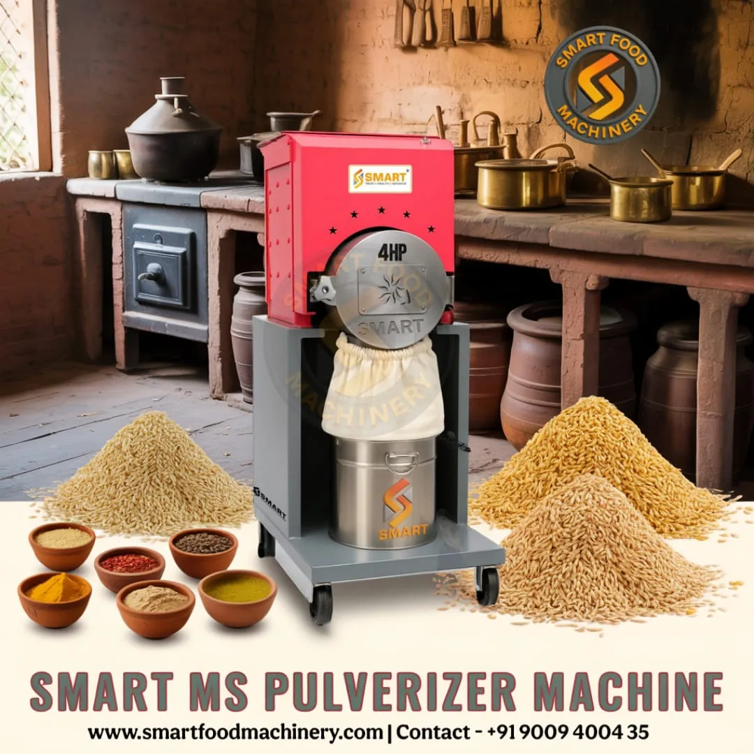Impact Pulverizer vs Hammer Pulverizer in Rajkot | Smart Food Machinery in Rajkot | Flour Mill in Ra
