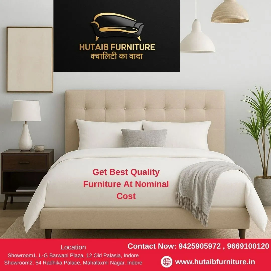 Best Bedroom furniture Store In Indore Near Me
Want to make your Bedroom more beautiful and comfort...