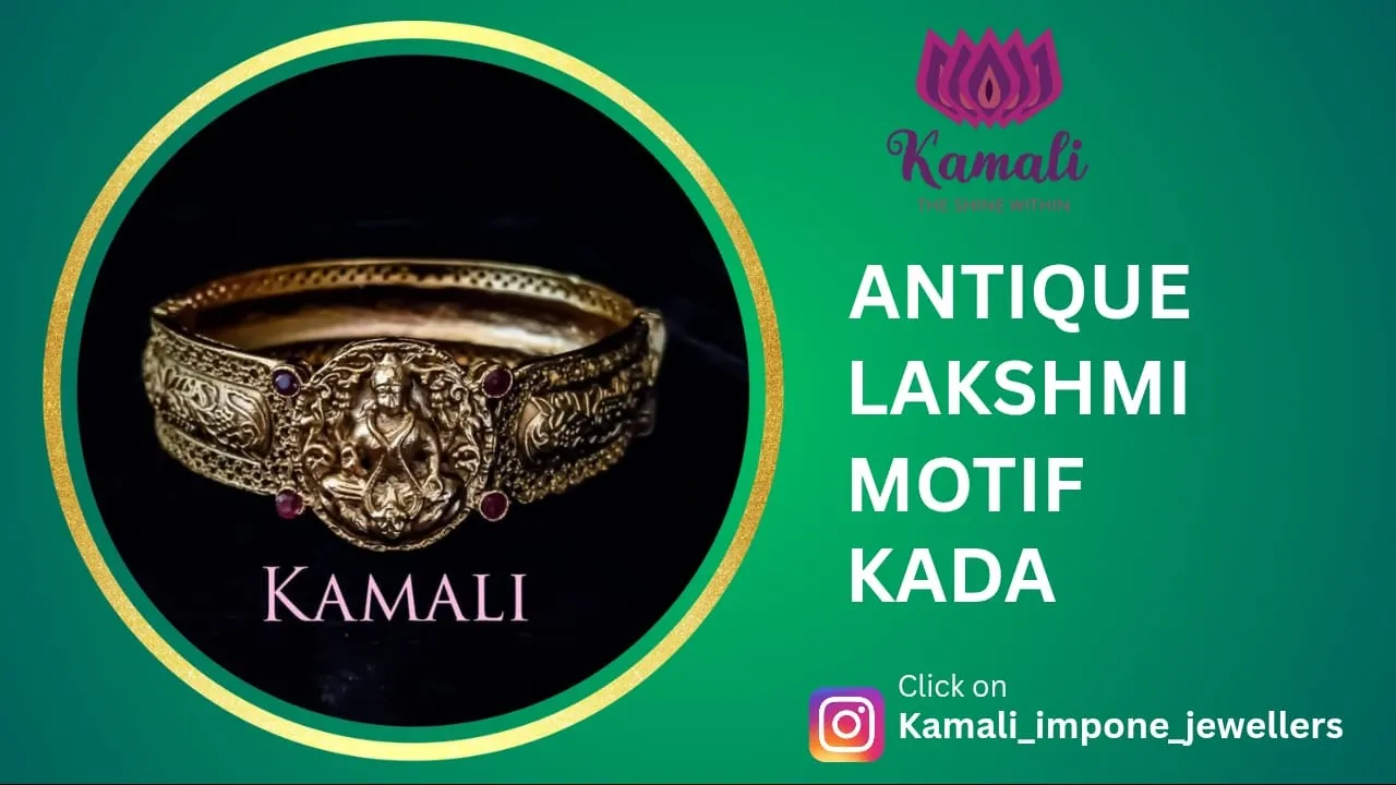Lakshmi Motif Kada
Kempu Stone Bangle Bracelet Kada for Women.
Screw type
Size 2.6
Suits to 2.8 ...