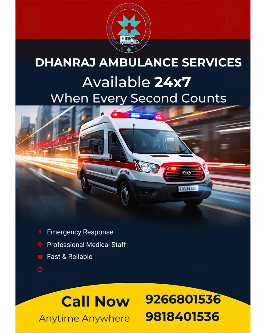 Indiaโs Best Ambulance Services 24x7 in Sector 86 & 87, Gurugram