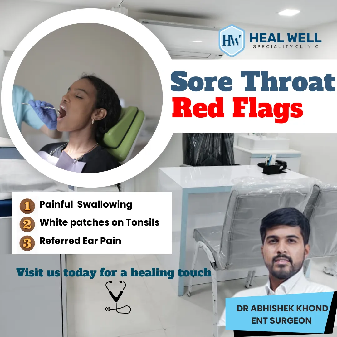 "Just a Viral Cold" or Something More? A Guide to Throat Infections by HealWell’s ENT Specialist