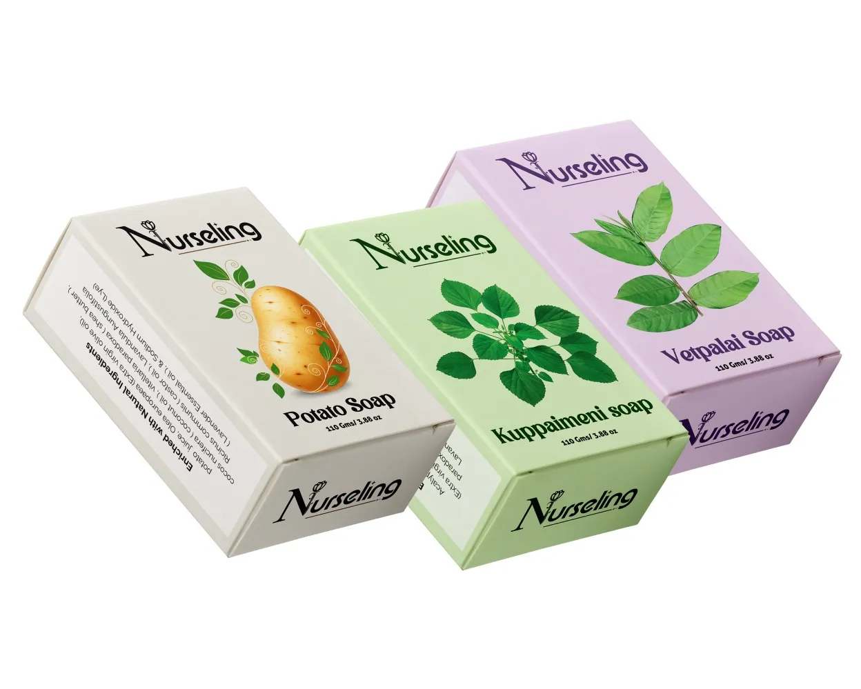 Herbal Soap Box Packaging Design | Custom Printed Soap Carton Boxes