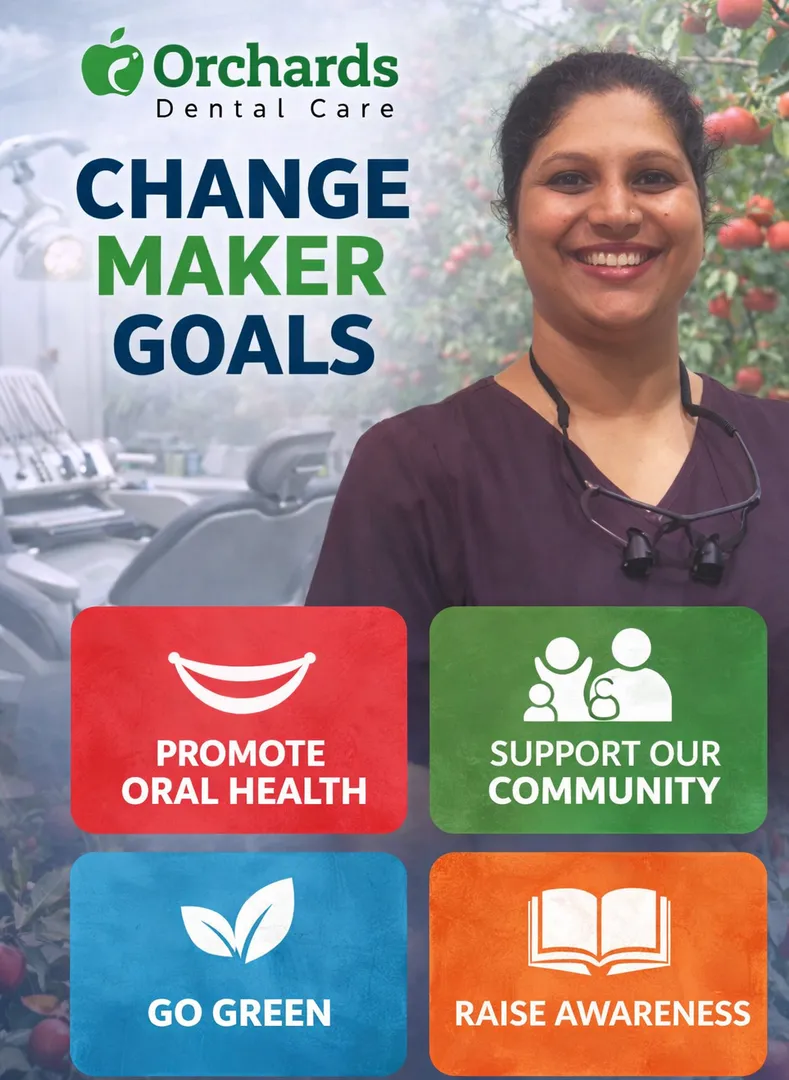 🌱 The Change Maker Goal – Orchards Dental Care