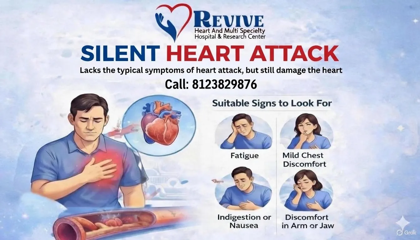 Silent Heart Attack Care in Mysore | Revive Heart & Multi Specialty Hospital