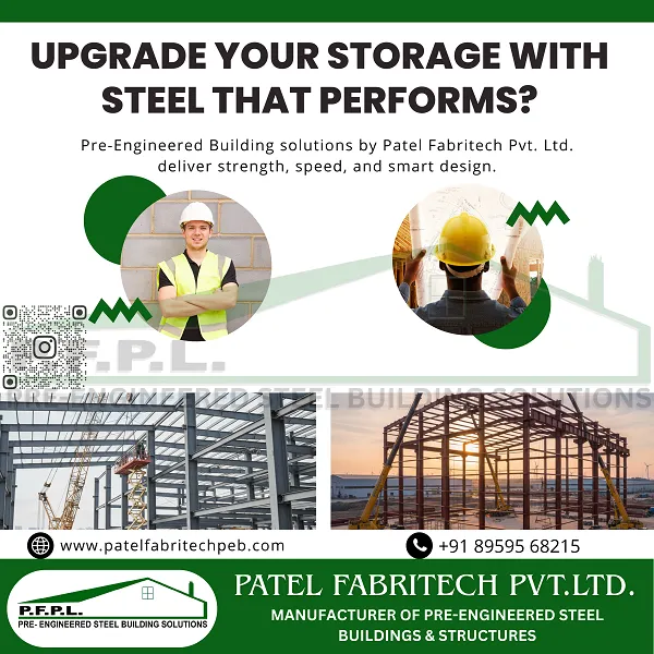 Leading Prefabricated Metal Building Manufacturer in Indore – Patel Fabritech Pvt. Ltd.