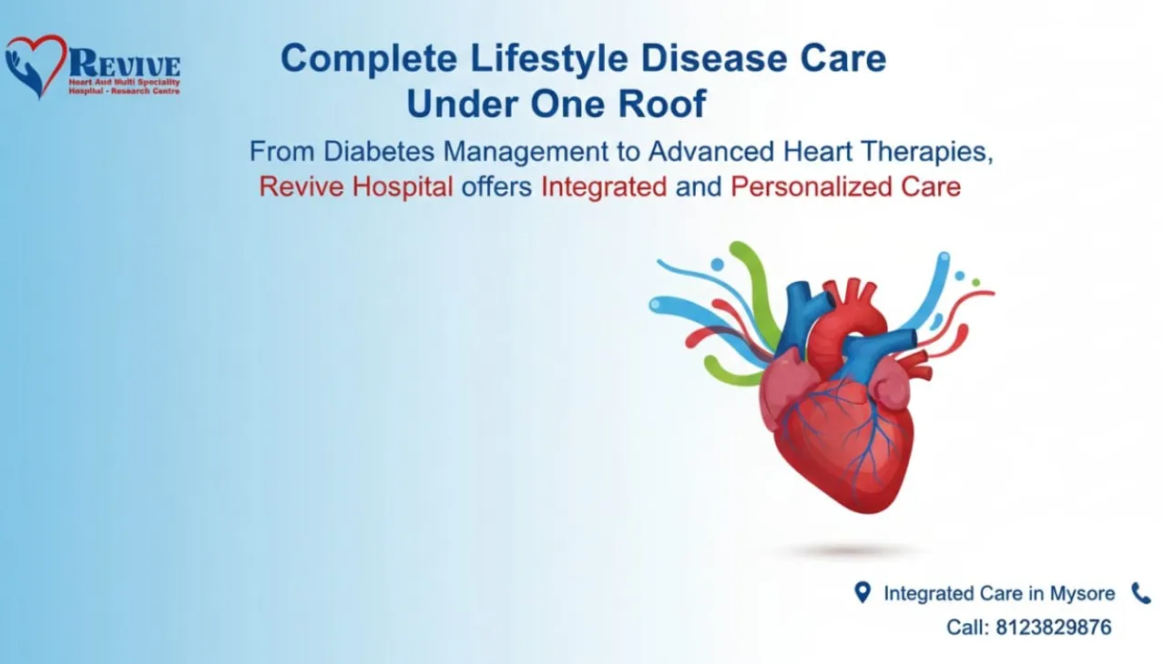 Lifestyle Disease & Heart Care Hospital in Mysore | Revive Hospital