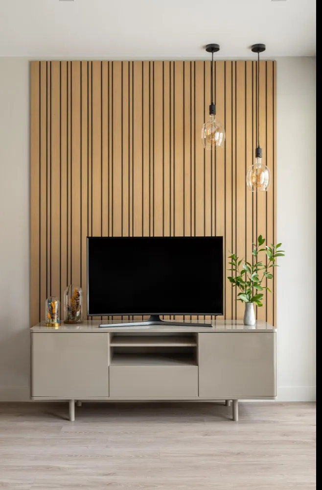 TV Unit with Mandir in Bavdhan: A Unique and Functional Design