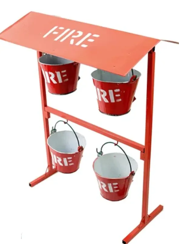 Fire Bucket Stand in Gujarat | Visible First Response Support