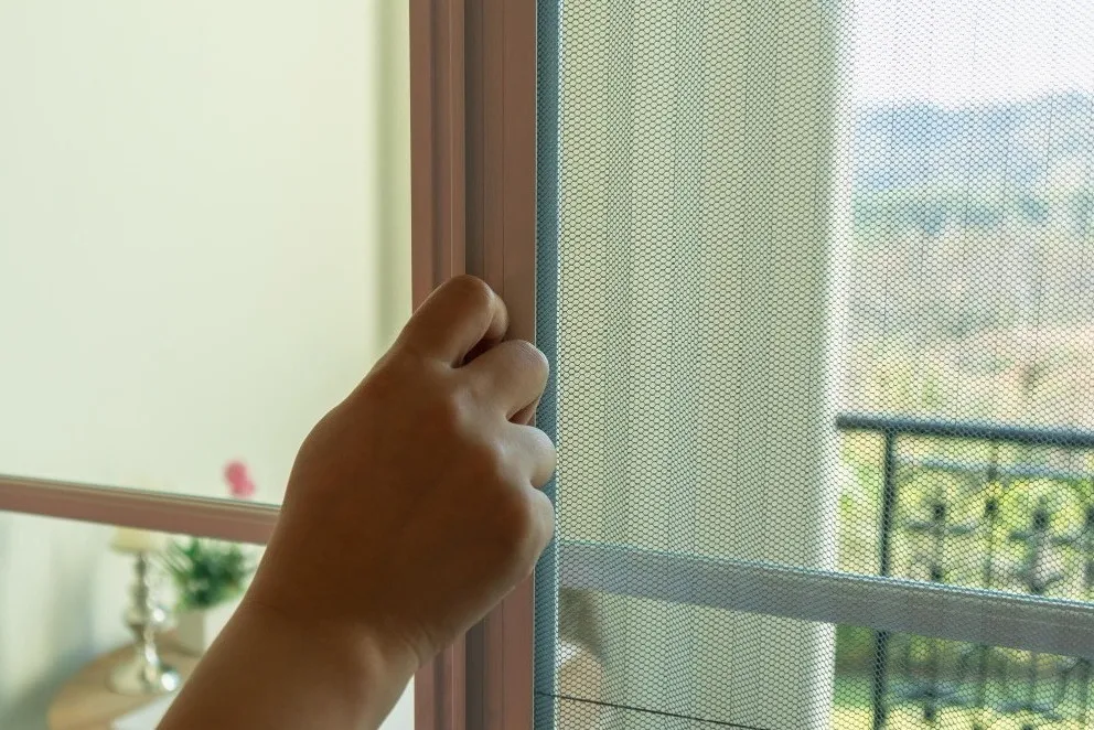 Pleated Window Mesh in Mahalunge Ingale – Light, Air, and Peaceful Living