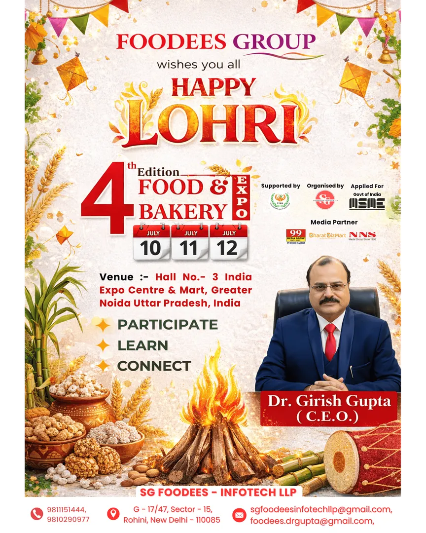 Happy Lohri from Food & Bakery Expo 2026 – Join Us This July!