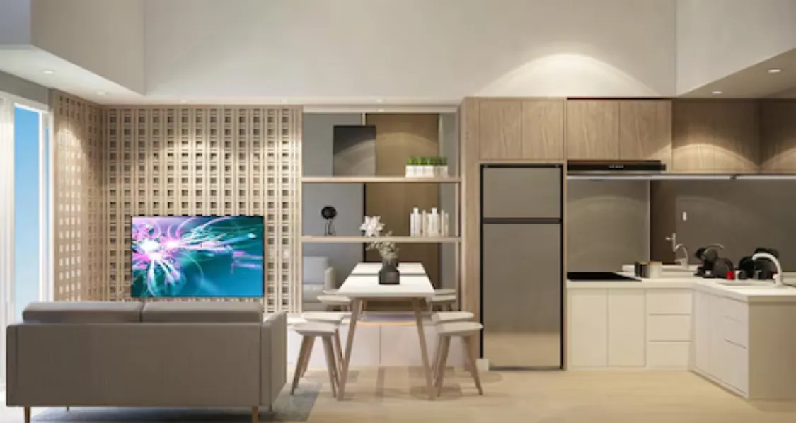 Modular Kitchen and TV Units in NIBM: Style Meets Function