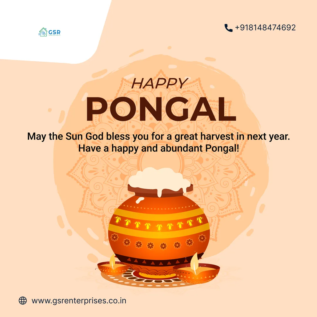 🌾☀️ Celebrate Pongal with warmth, smiles, and gratitude. May this festival strengthen family bonds ...