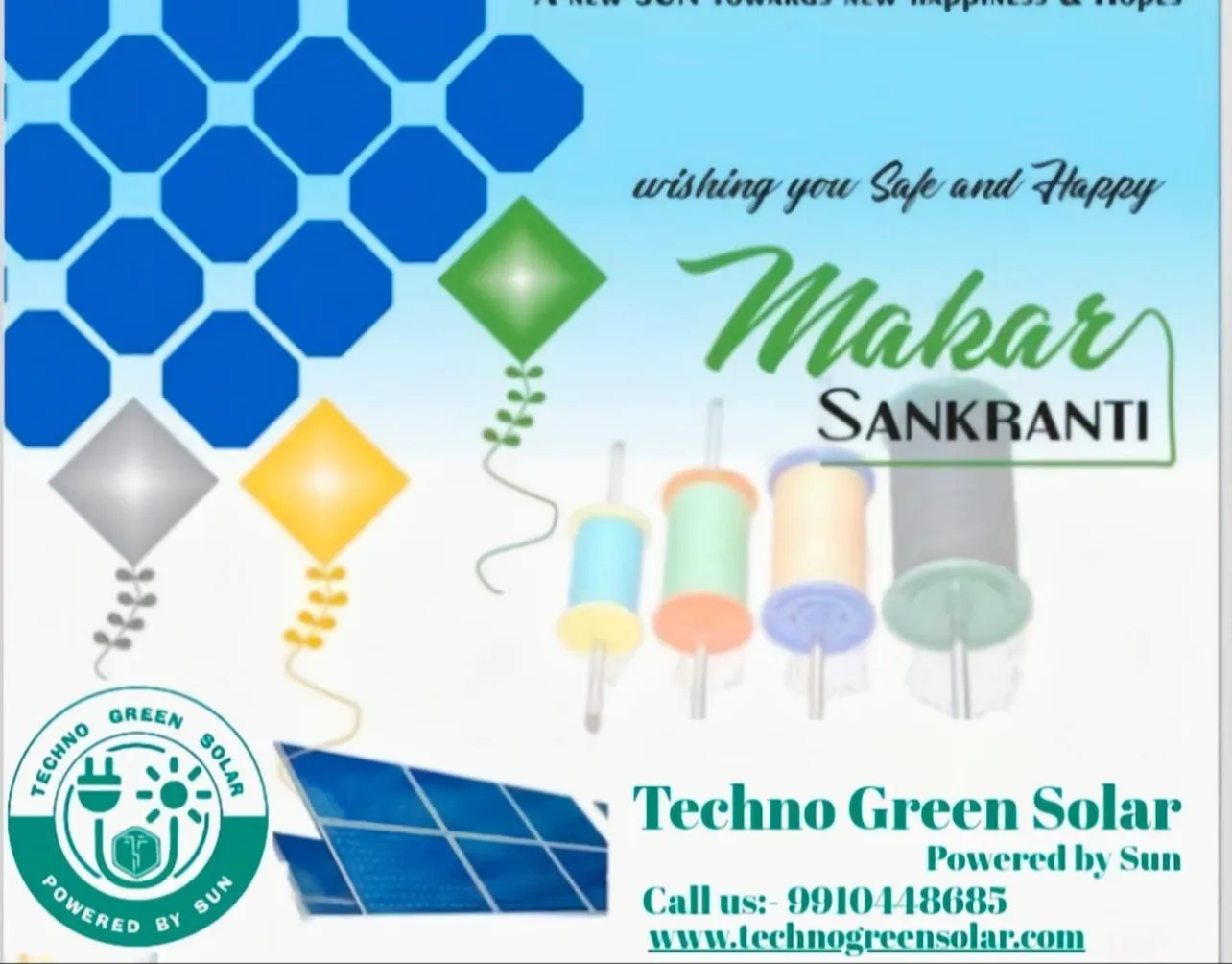 Techno Green Solar wishing you a Happy Makar Sankranti