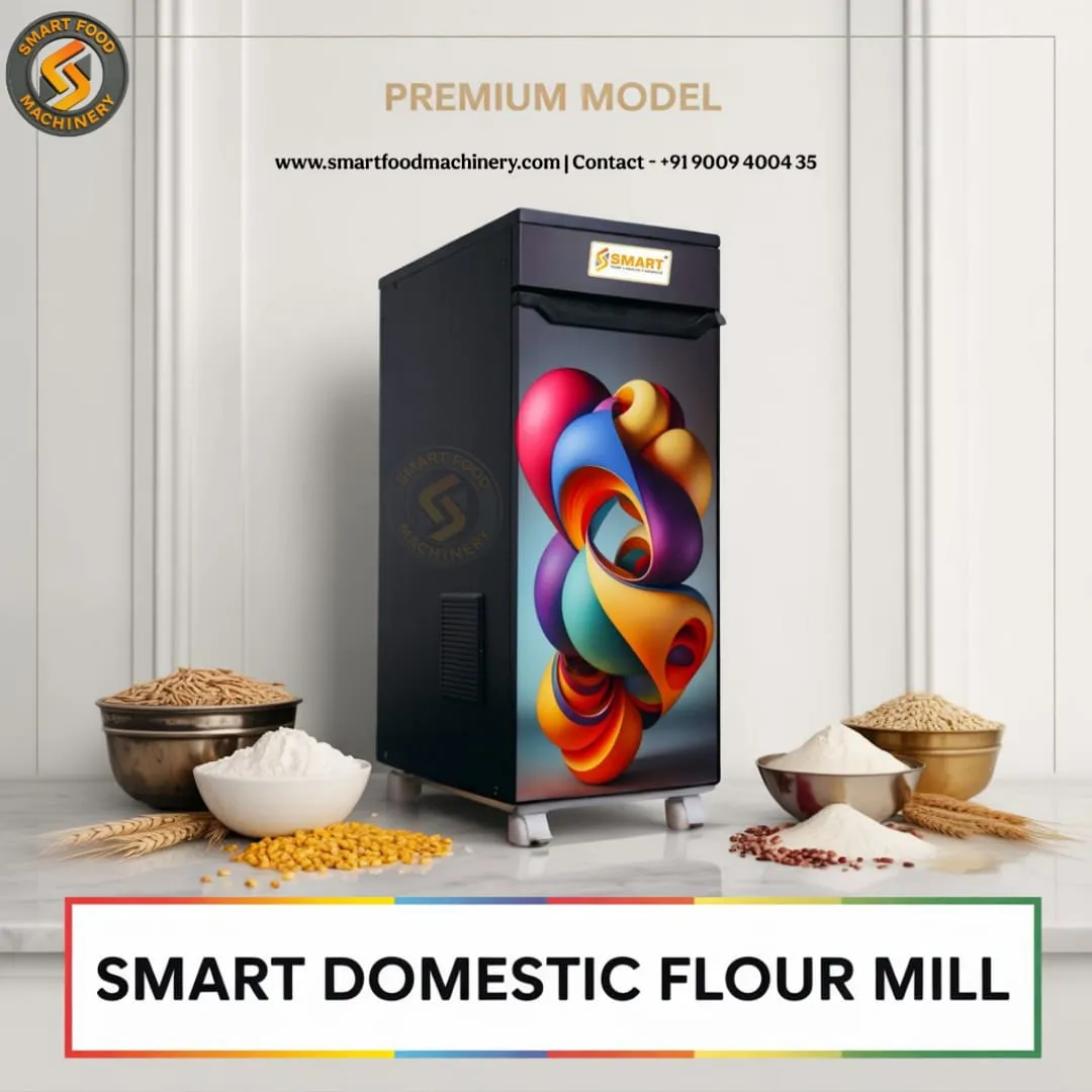Domestic Flour Mill in Panipat | Smart Food Machinery | Food Machinery in Rajkot