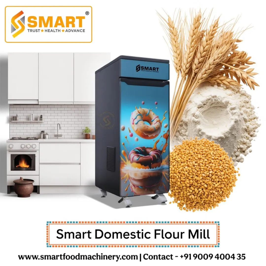 Domestic Flour Mill in Gurugram | Smart Food Machinery | Food Machinery in Rajkot