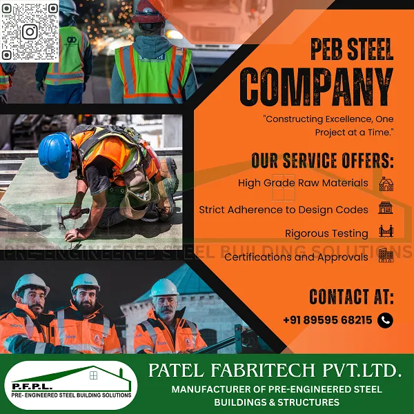 Leading Industrial Steel Buildings Manufacturer in Indore – Patel Fabritech Pvt. Ltd.