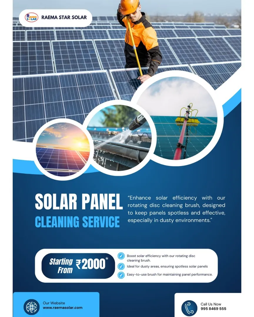 Best Solar Cleaning Brushes in Faridabad for Residential and Industrial Rooftops