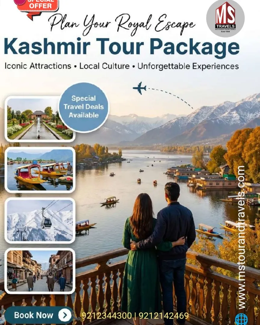 Kashmir Budget Honeymoon Tour Package | Book Now