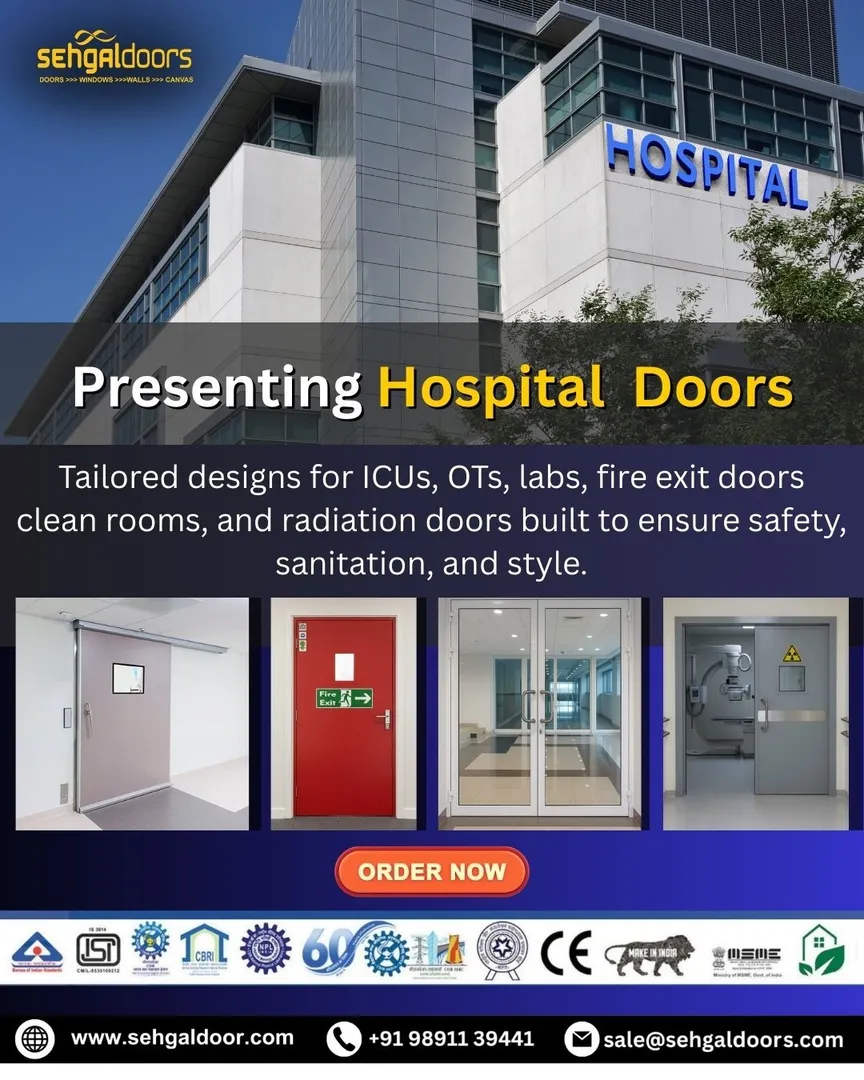 Hospital Doors Manufacturer