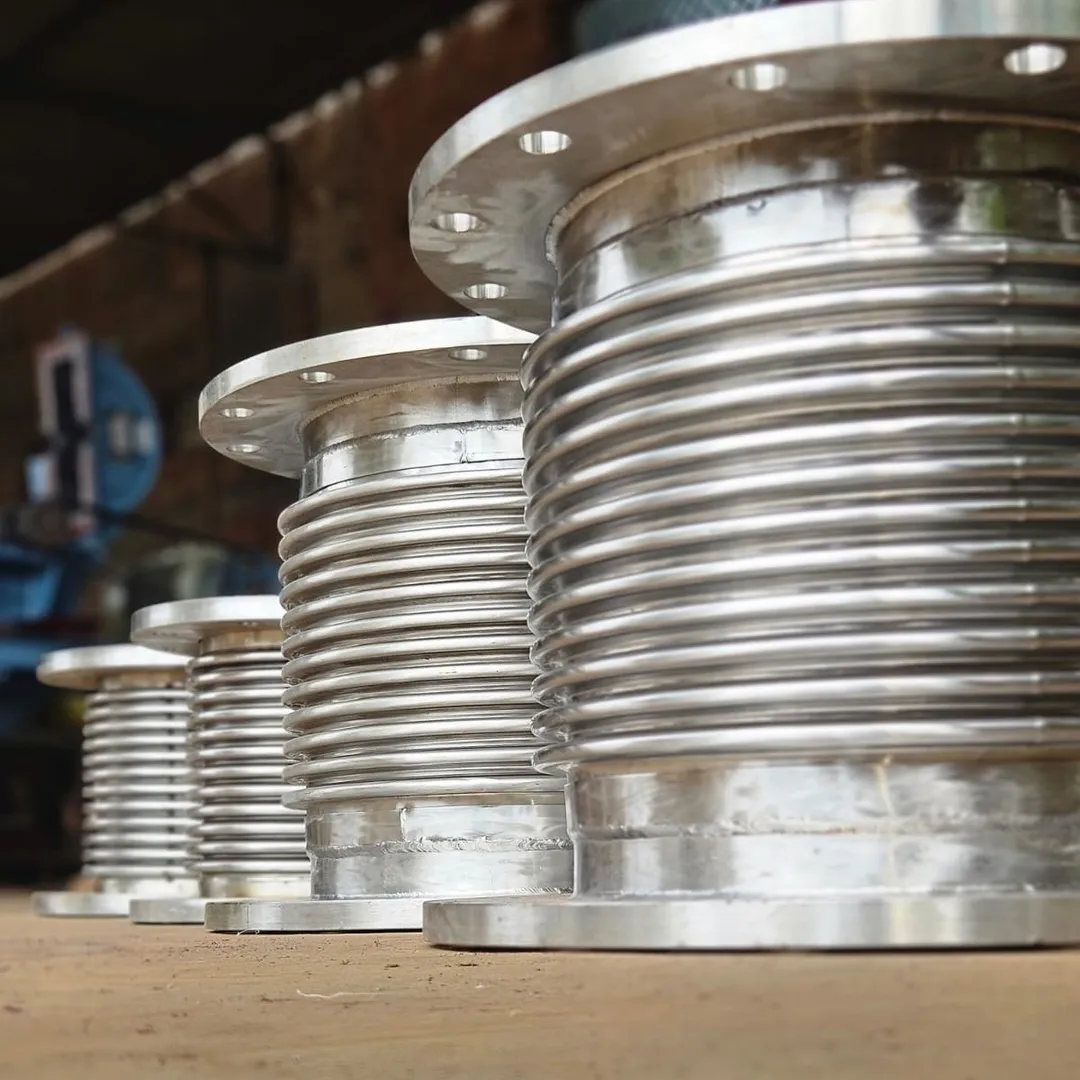 Corrugated Circular Metal Bellows are highly flexible components designed to manage thermal expansio...