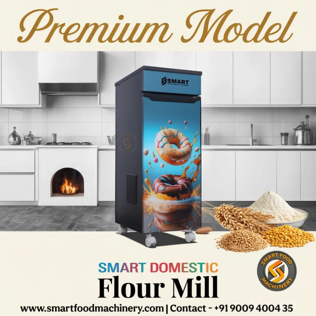 Domestic Flour Mill in Panipat | Smart Food Machinery | Food Machinery in Rajkot