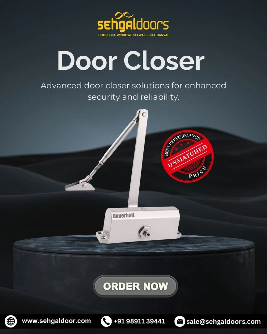 Door Closer for Safety and Control