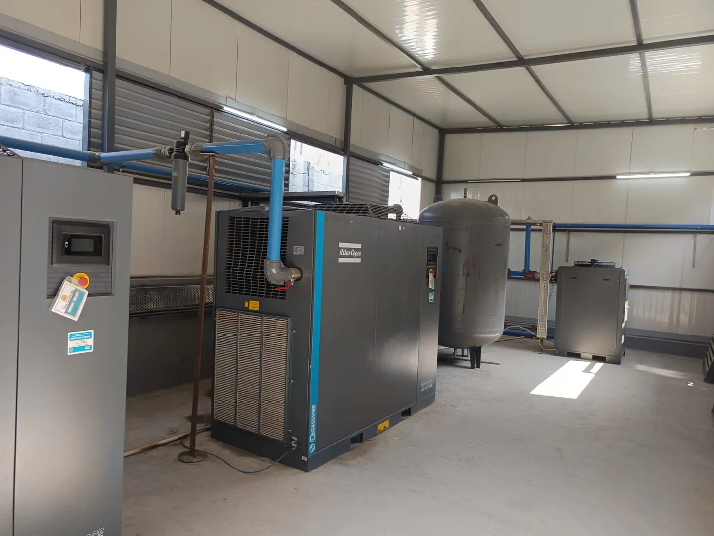 Optimized Aluminium Piping Solutions for Atlas Copco Compressors Ind-Utility Engineering