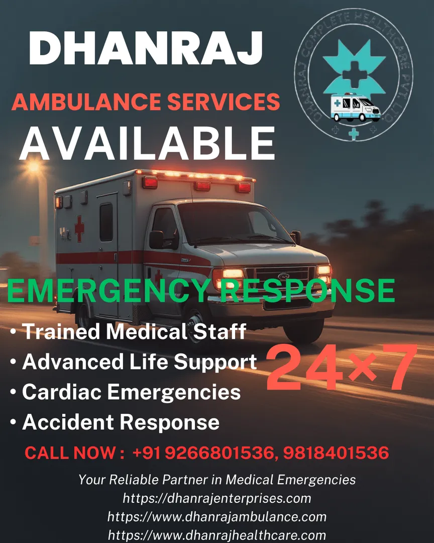 ๐ Emergency Ambulance Service in Sector 122 & 123 โ 24ร7 Fast & Reliable Medical Support......