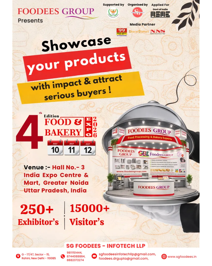 ๐ Showcase Your Products with Impact at the Food & Bakery Expo 2026!