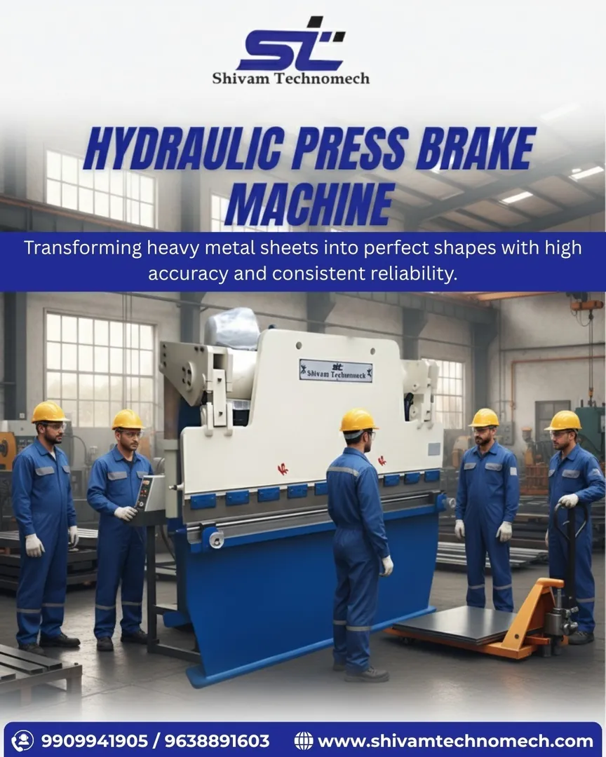 Hydraulic Press Brake Machine MAnufacturer in India.