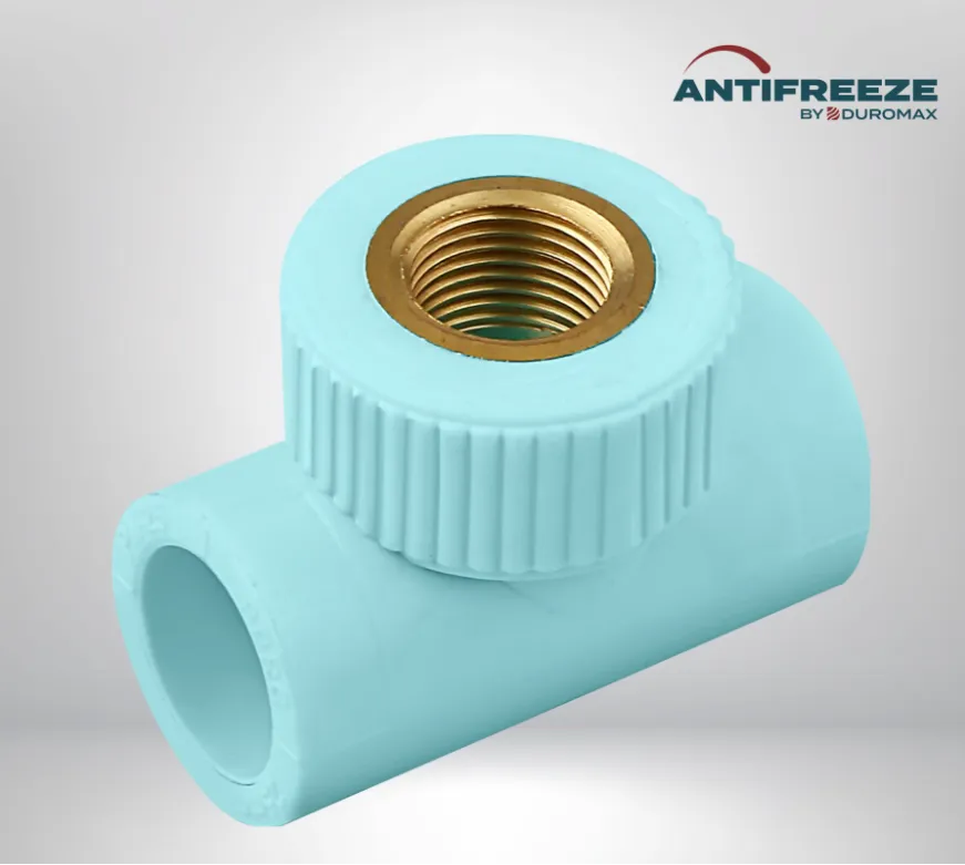 Antifreeze Female Threaded Tee in New Delhi for Multi Direction Piping