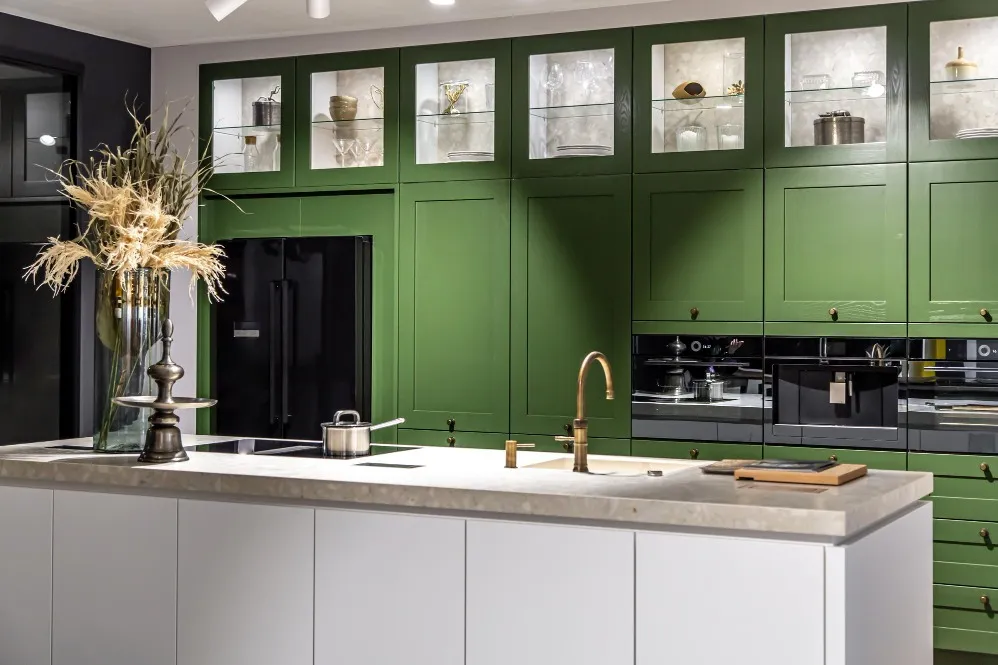 Green Modular Kitchen Design in Noida supporting sustainable daily living