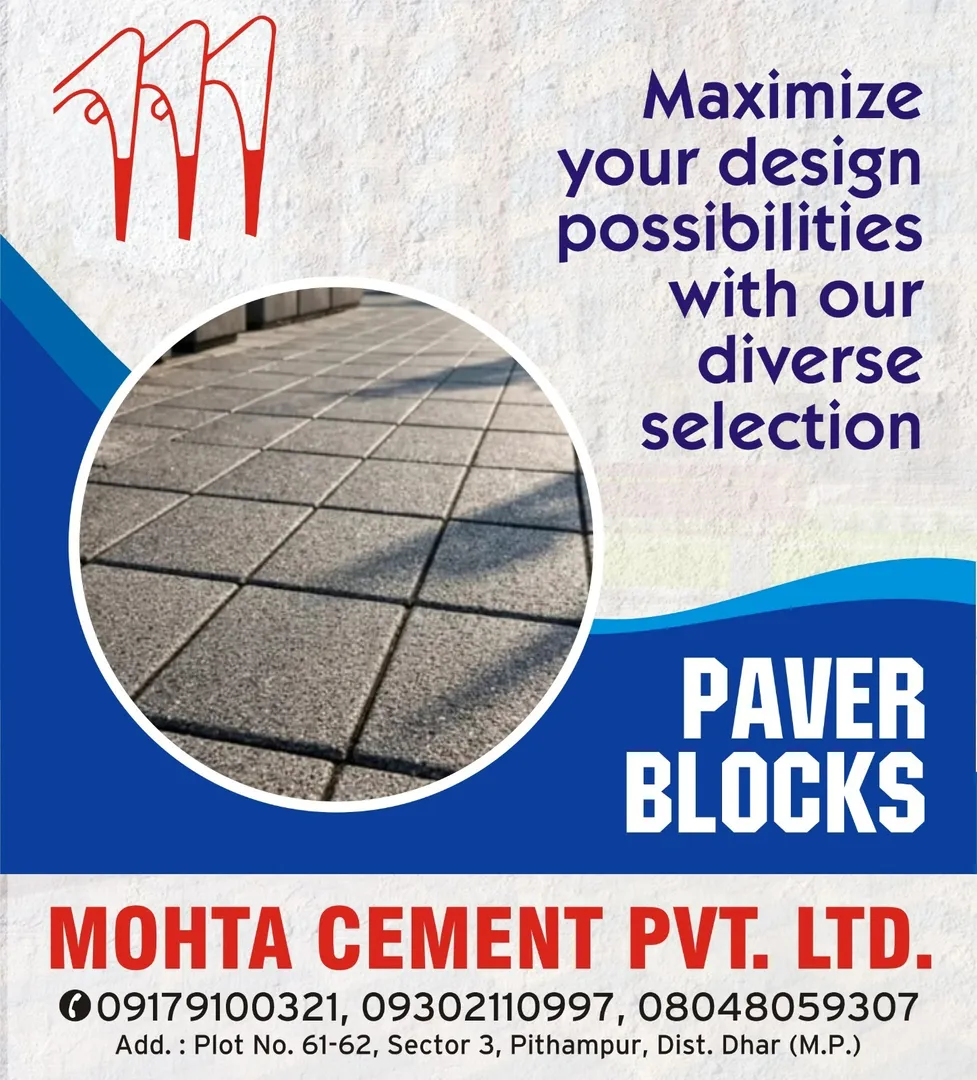 Paver Blocks Distributor in Indore
Looking for a reliable Paver Blocks distributor in Indore? Mohta ...