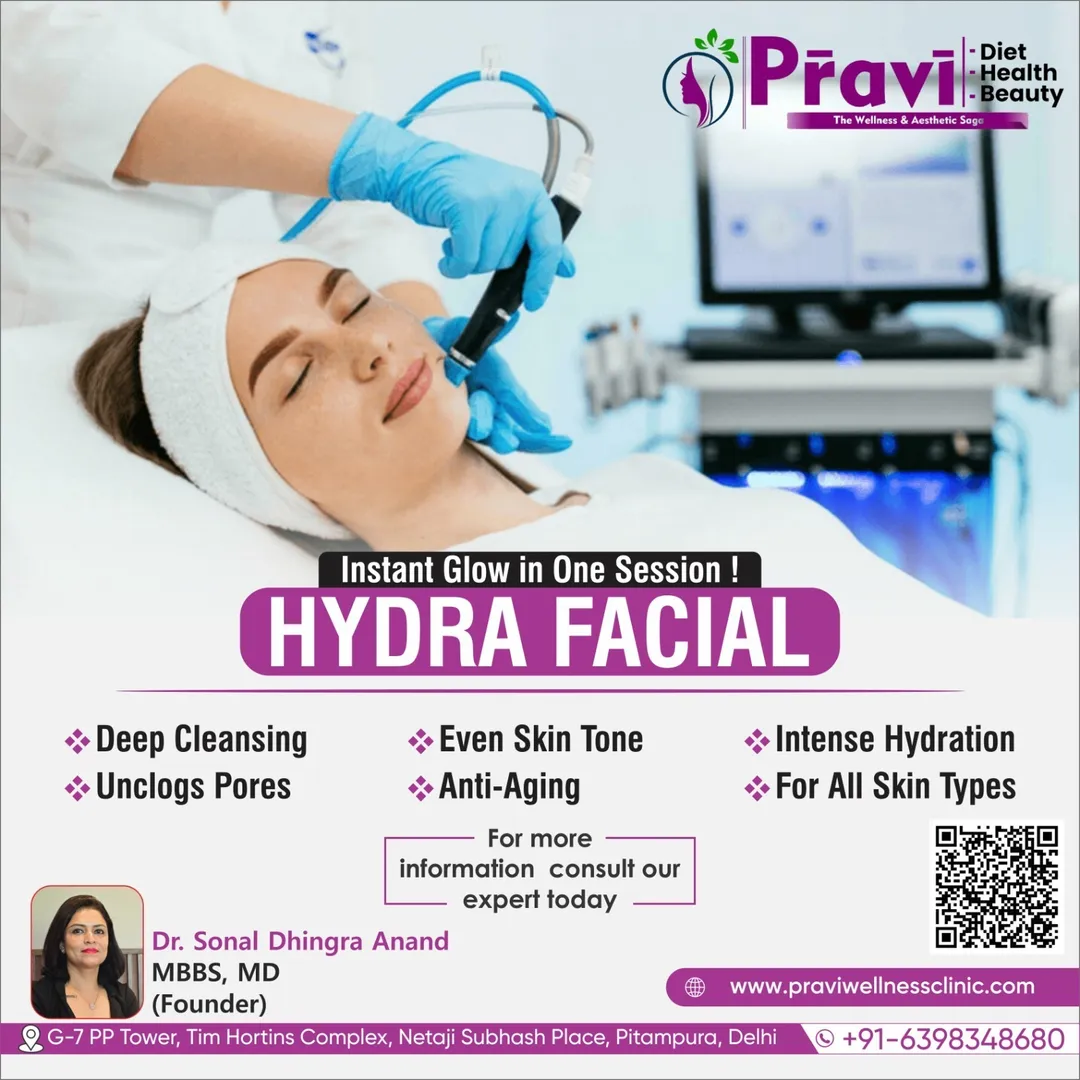 HydraFacial Treatment in Pitampura - Refresh and Rejuvenate Your Skin