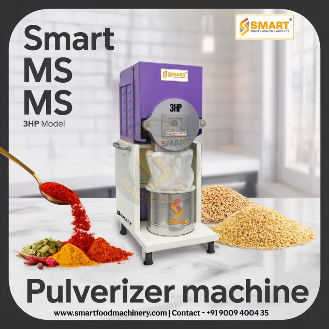 Domestic Flour Mill in Panipat | Smart Food Machinery | Food Machinery in Rajkot