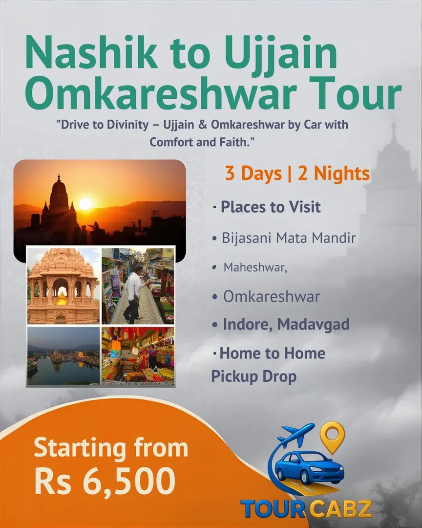 Nashik to Ujjain Omkareshwar Tour