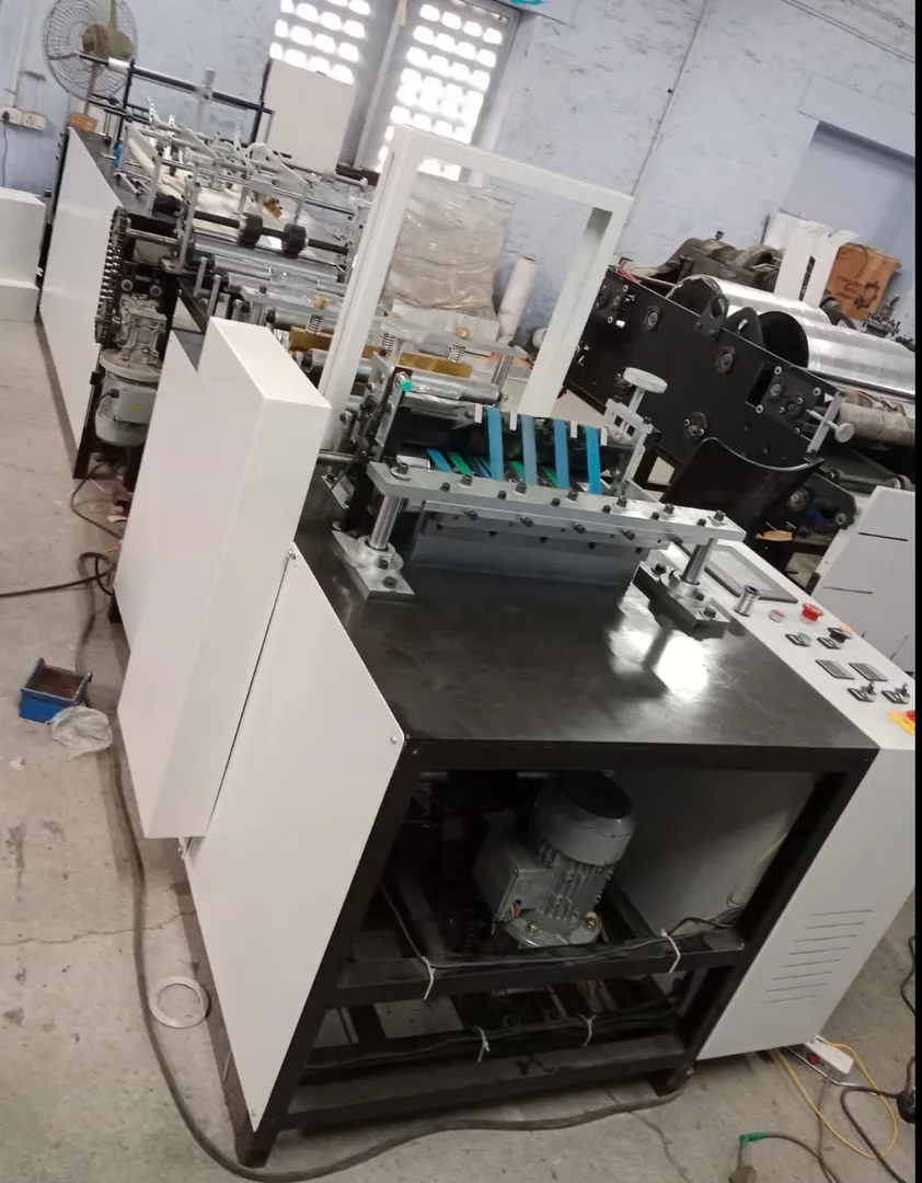 JJ Mark Silver Pouch Making Machine