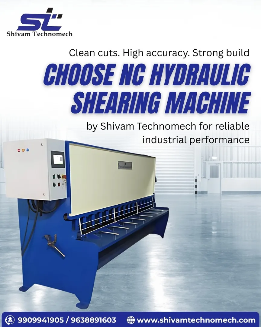NC Hydraulic Shearing Machine Manufacturers in India